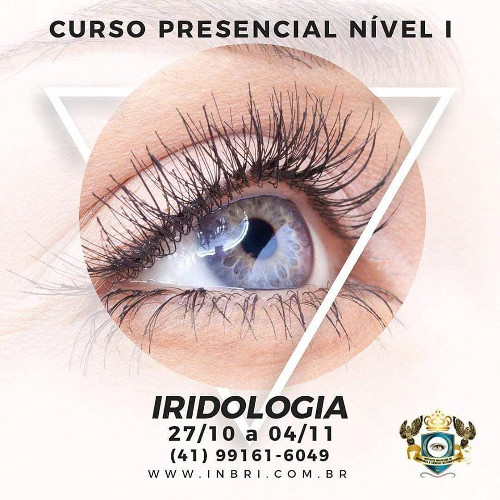 Curso Intensivo Presencial de Iridologia Clínica Nível I